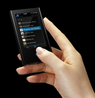 Illustration for article titled Ultra-Sleek Samsung Yepp YP-P2 Has Touchscreen, Bluetooth, Video Playback